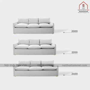 Sofa Băng Tâm Việt TAV SBA7-5