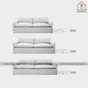 Sofa Băng Tâm Việt TAV SBA7-6