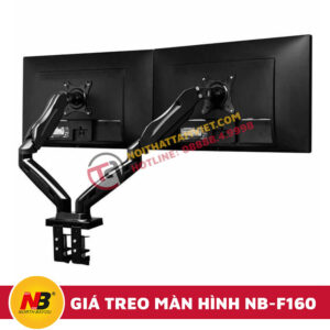 Giá Treo Hai Màn Hình Máy Tính Nhập Khẩu NB-F160-3