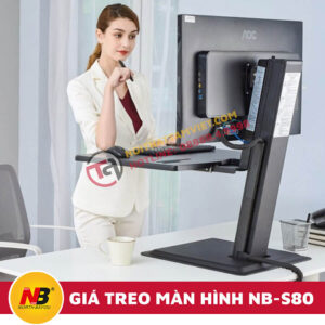Giá Treo Màn Hình Máy Tính Nhập Khẩu NB-S80-3