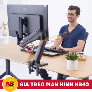 Giá Treo Màn Hình Máy Tính Nhập Khẩu NB40-4