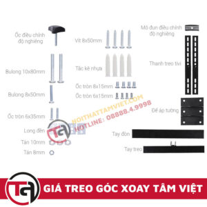Giá Treo Tivi Góc Xoay Tâm Việt 3
