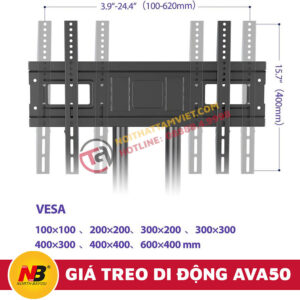 Giá Treo Tivi Nhập Khẩu Di Động NB-AVA50-5