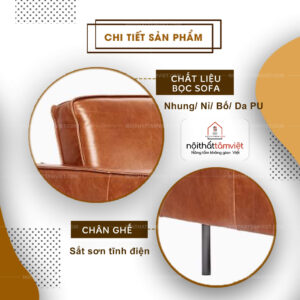 Sofa Bed | Sofa Giường | Sofa Đa Năng Tâm Việt SFB-02-2