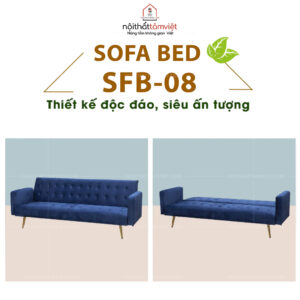 Sofa Bed | Sofa Giường | Sofa Đa Năng Tâm Việt SFB-08-1