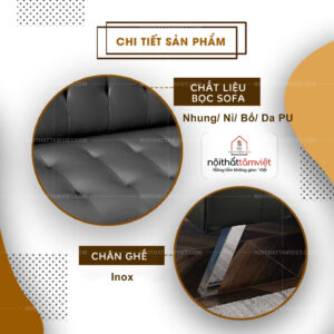 Sofa Bed | Sofa Giường | Sofa Đa Năng Tâm Việt SFB-11-2