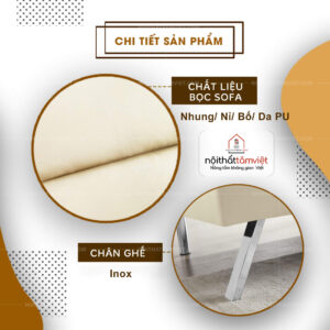 Sofa Bed | Sofa Giường | Sofa Đa Năng Tâm Việt SFB-15-2